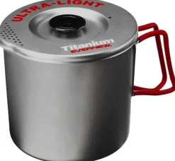 Pots, Pans & Kettles-Evernew Titanium Pasta Pot - Medium