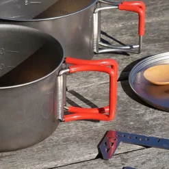Pots, Pans & Kettles-Evernew Titanium Stacking Set