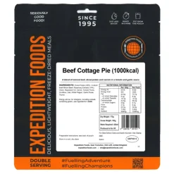 Lunch/ Dinner-Expedition Foods Beef Cottage Pie - 1000kcal
