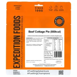 Lunch/ Dinner-Expedition Foods Beef Cottage Pie - 800kcal