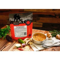 Lunch/ Dinner-Expedition Foods Beef Stroganoff with Rice - 800kcal