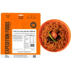 Lunch/ Dinner-Expedition Foods Chilli Con Carne with Rice - 800kcal