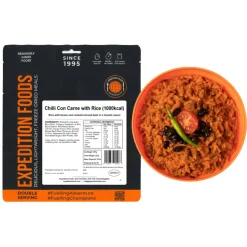 Lunch/ Dinner-Expedition Foods Chilli Con Carne with Rice - 1000kcal