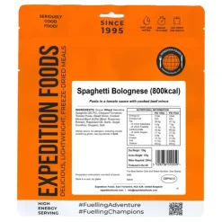 Lunch/ Dinner-Expedition Foods Spaghetti Bolognese - 800kcal