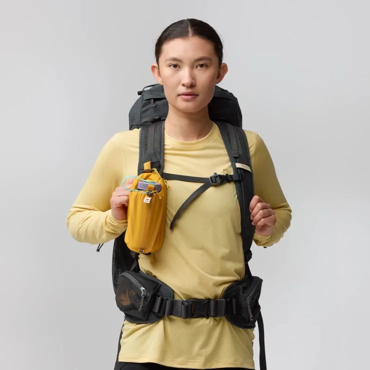 Hip Packs & Crossbody'S-Fjallraven Abisko Bottle Pocket - Black