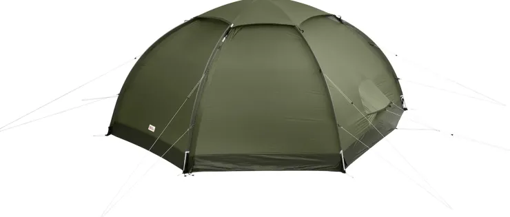Backpacking & Lightweight Tents-Fjallraven Abisko Dome 3 Tent - Pine Green