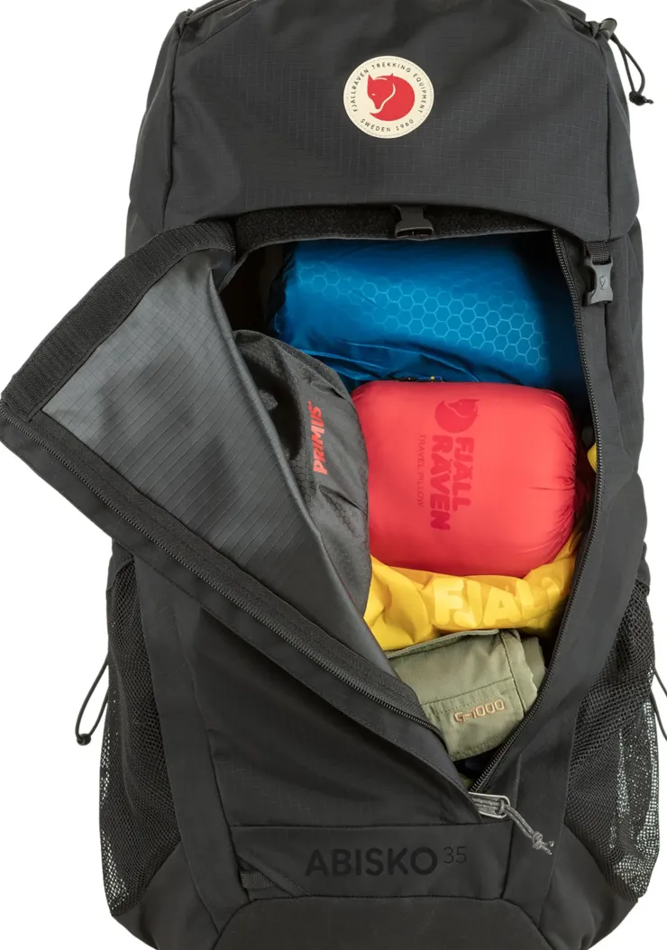 Backpacking Packs-Fjallraven Abisko Hike 35 Rucksack - Iron Grey