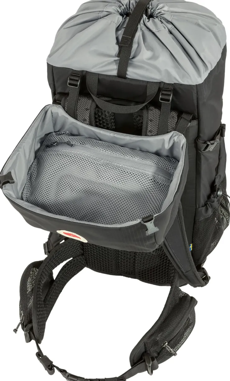 Backpacking Packs-Fjallraven Abisko Hike 35 Rucksack - Iron Grey
