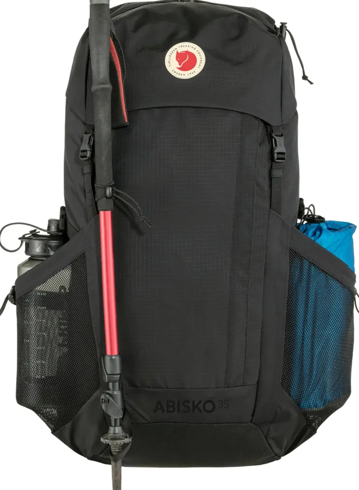 Backpacking Packs-Fjallraven Abisko Hike 35 Rucksack - Iron Grey