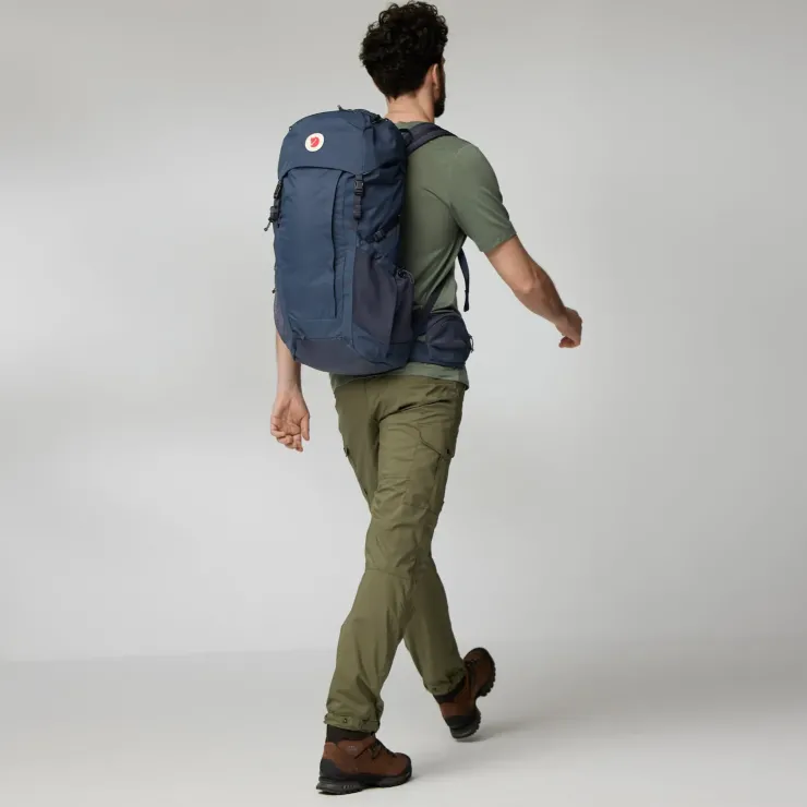 Backpacking Packs-Fjallraven Abisko Hike 35 Rucksack - Iron Grey