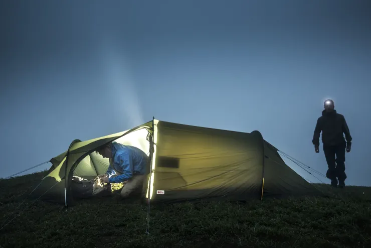 Backpacking & Lightweight Tents-Fjallraven Abisko Shape 2 Tent - Pine Green
