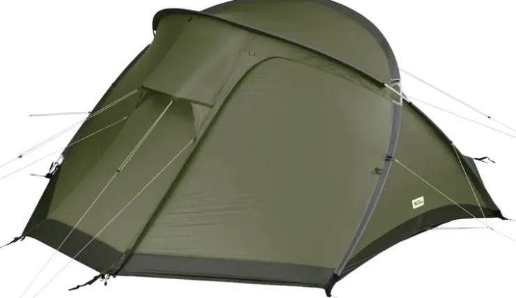 Backpacking & Lightweight Tents-Fjallraven Abisko View 2 Tent - Pine Green