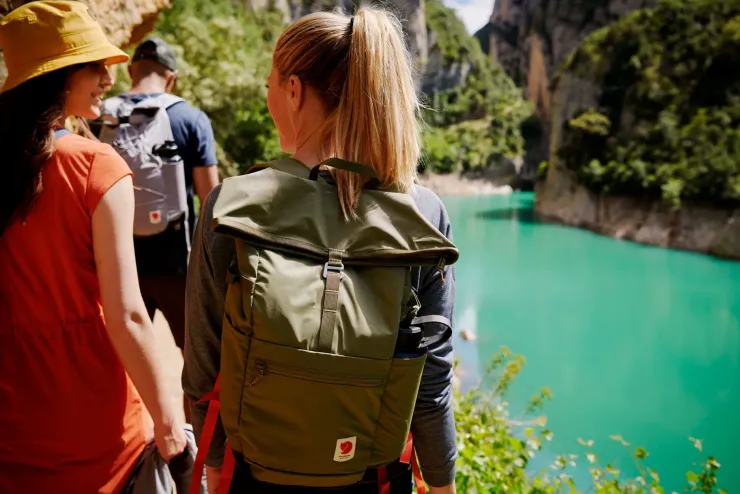 Day Packs-Fjallraven High Coast Foldsack 24 Rucksack - Shark Grey