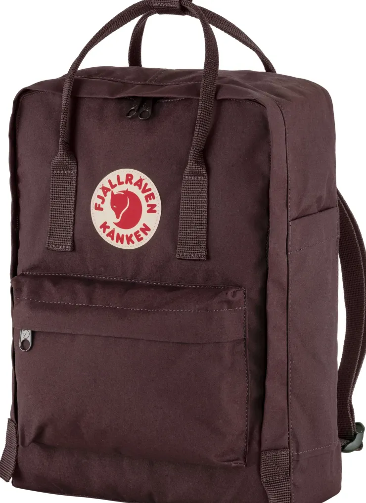 Day Packs-Fjallraven Kanken Backpack - Blackberry