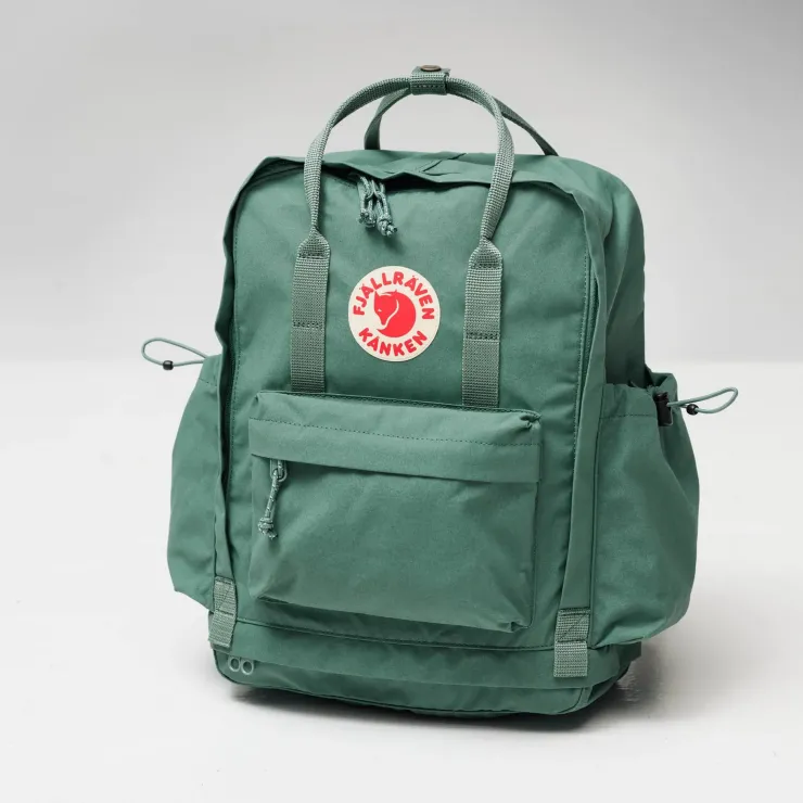 Day Packs-Fjallraven Kanken Outlong Backpack - Navy