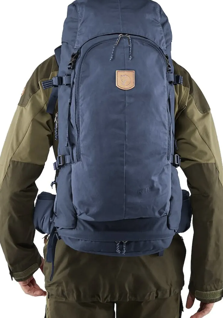 Backpacking Packs-Fjallraven Keb 52 Rucksack - Olive-Deep Forest