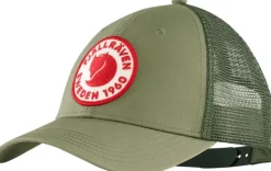 Hats-Fjallraven 1960 Logo Langtradarkeps Cap - Green