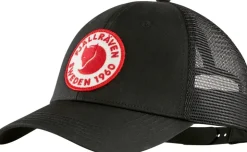 Hats-Fjallraven 1960 Logo Langtradarkeps Cap - Black