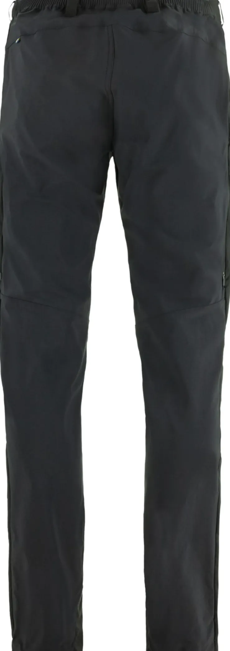 Trousers & Leg Wear-Fjallraven Mens Abisko Hybrid Trail Trousers - Black