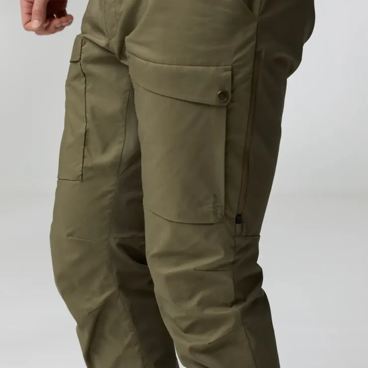 Trousers & Leg Wear-Fjallraven Mens Abisko Hybrid Trail Trousers - Black
