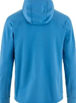 Fleece & Mid Layer-Fjallraven Mens Expedition Fleece Hoodie - UN Blue