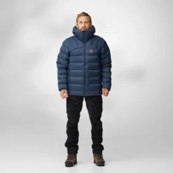 Insulated Jackets-Fjallraven Mens Expedition Mid Winter Jacket - Navy-UN Blue
