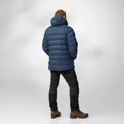 Insulated Jackets-Fjallraven Mens Expedition Mid Winter Jacket - Navy-UN Blue