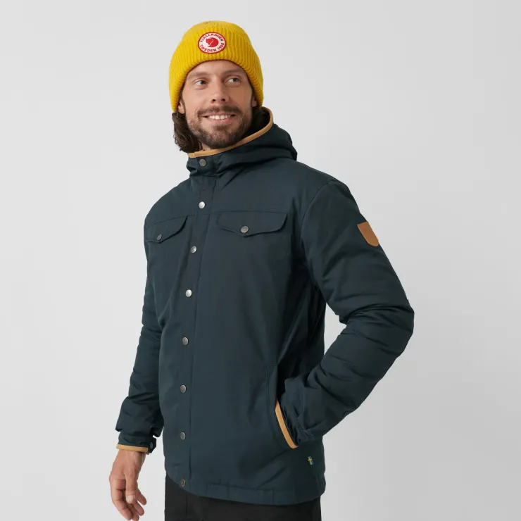 Casual Jackets-Fjallraven Mens Greenland No.1 Down Jacket - Dark Navy