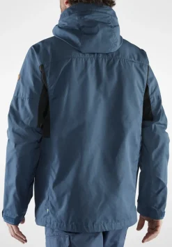 Casual Jackets-Fjallraven Mens Kaipak Jacket - Dark Grey-Black