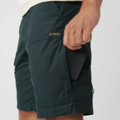 Shorts-Fjallraven Mens Karl Pro Shorts - Dark Grey