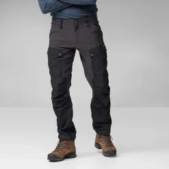 Trousers & Leg Wear-Fjallraven Mens Keb Trousers - Black