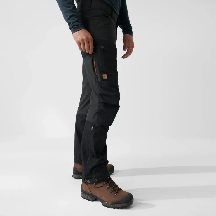 Trousers & Leg Wear-Fjallraven Mens Keb Trousers - Black