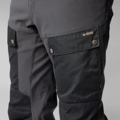 Trousers & Leg Wear-Fjallraven Mens Keb Trousers - Black