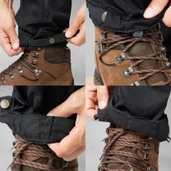 Trousers & Leg Wear-Fjallraven Mens Keb Trousers - Mountain Blue