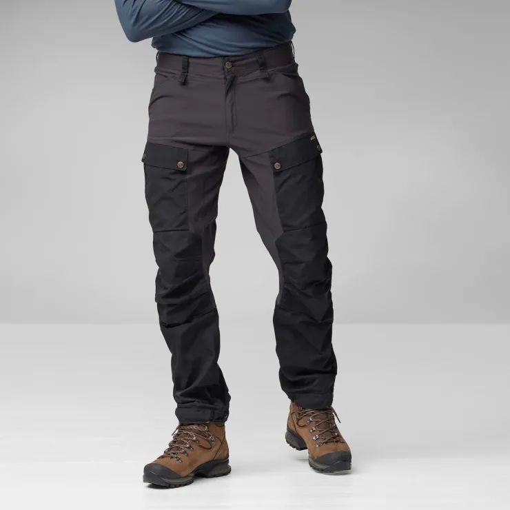 Trousers & Leg Wear-Fjallraven Mens Keb Trousers - Mountain Blue