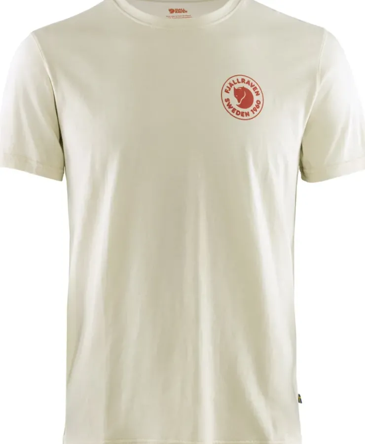 T-Shirts & Baselayers-Fjallraven Mens 1960 Logo T-Shirt - Chalk White