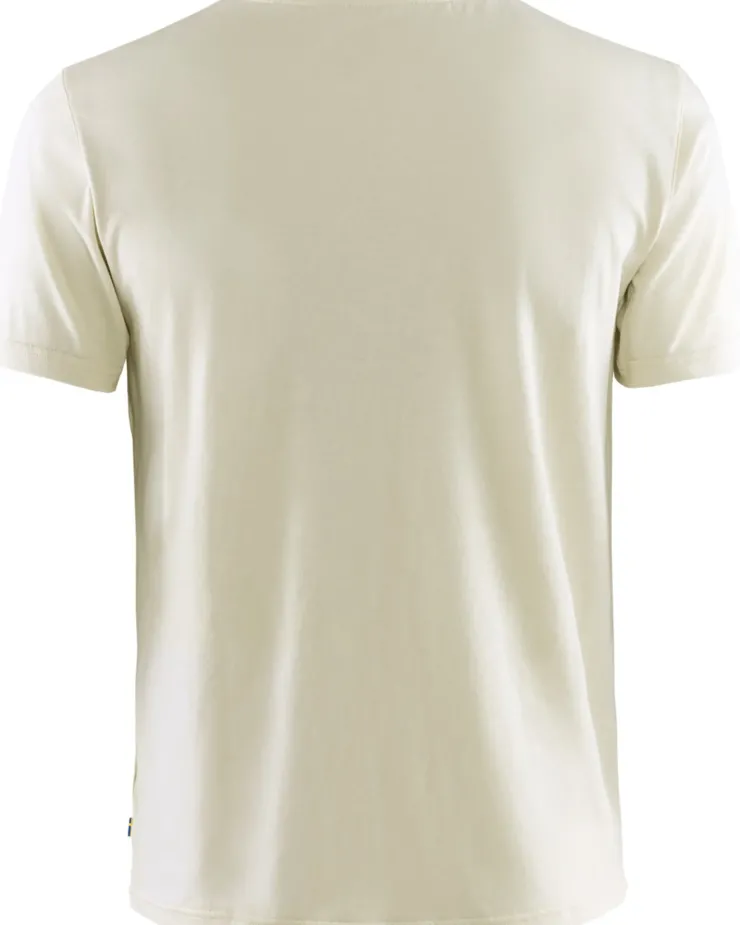 T-Shirts & Baselayers-Fjallraven Mens 1960 Logo T-Shirt - Chalk White