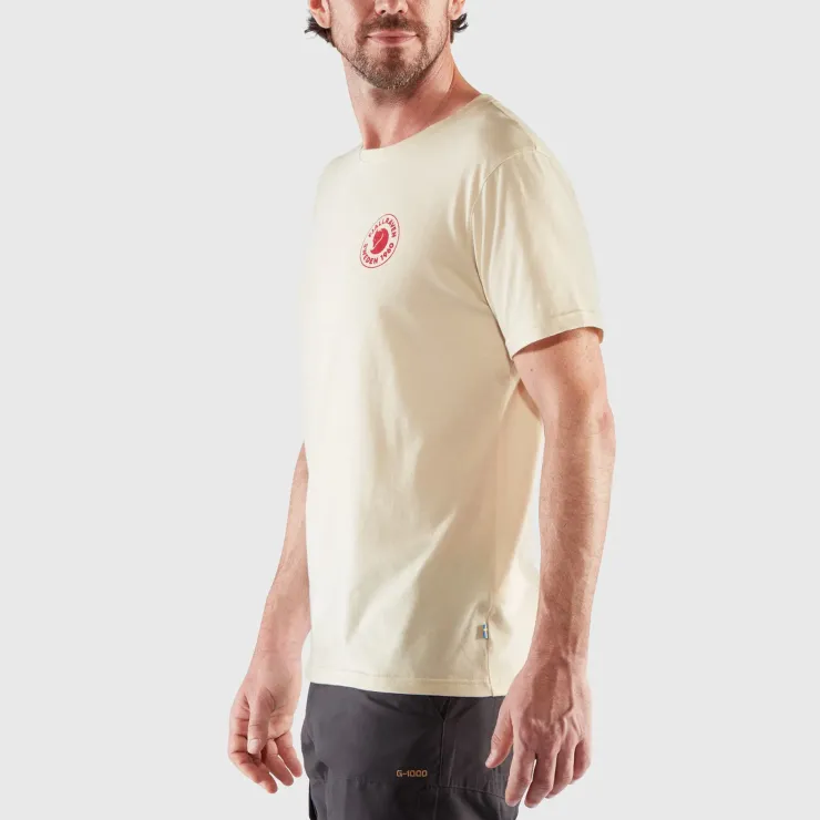 T-Shirts & Baselayers-Fjallraven Mens 1960 Logo T-Shirt - Chalk White