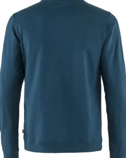 Fleece & Mid Layer-Fjallraven Mens Vardag Sweater - Storm