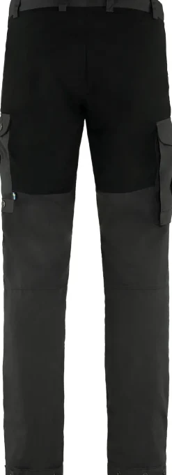 Trousers & Leg Wear-Fjallraven Mens Vidda Pro Trousers - Dark Grey-Black