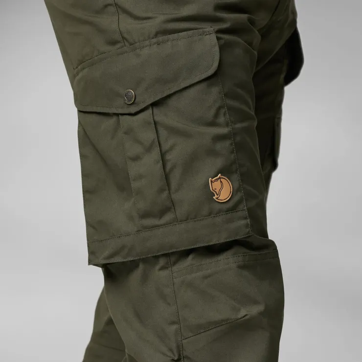 Trousers & Leg Wear-Fjallraven Mens Vidda Pro Trousers - Dark Grey-Black