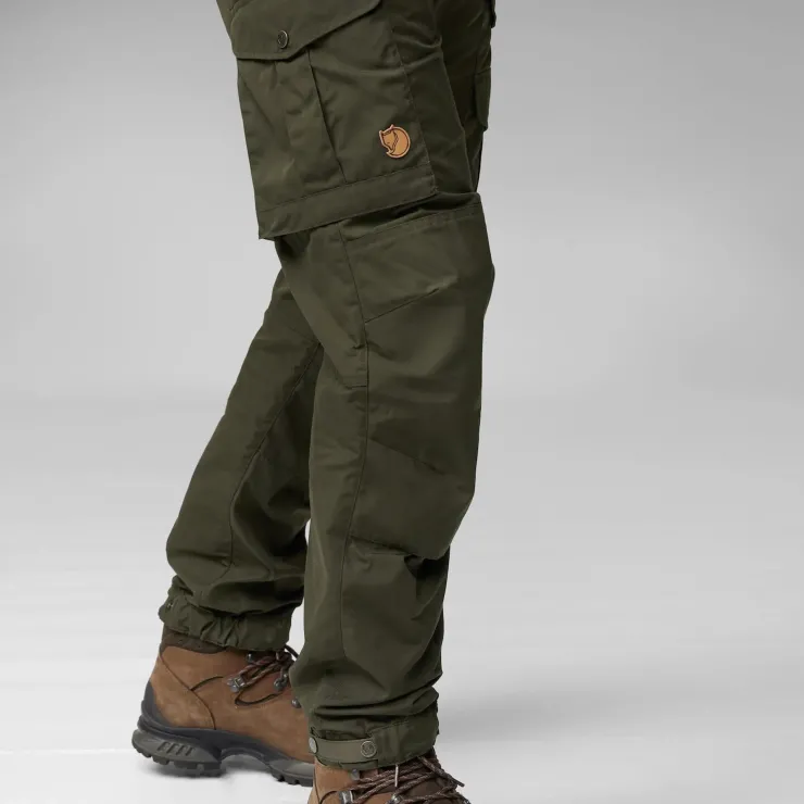 Trousers & Leg Wear-Fjallraven Mens Vidda Pro Trousers - Dark Grey-Black