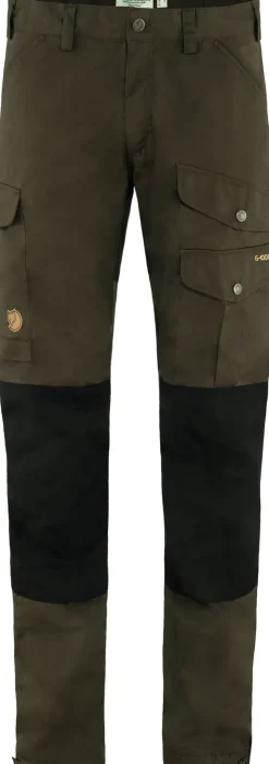 Trousers & Leg Wear-Fjallraven Mens Vidda Pro Trousers - Dark Olive-Black