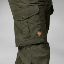 Trousers & Leg Wear-Fjallraven Mens Vidda Pro Trousers - Dark Olive-Black