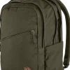 Day Packs-Fjallraven Raven 28L Rucksack - Dark Olive