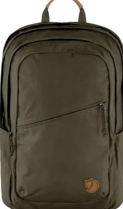 Day Packs-Fjallraven Raven 28L Rucksack - Dark Olive