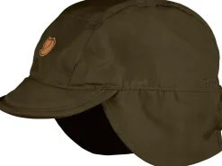 Hats-Fjallraven Singi Field Cap - Dark Olive