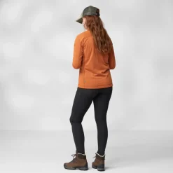 Fleece & Mid Layer-Fjallraven Womens Abisko Lite Fleece Jacket - Indigo Blue