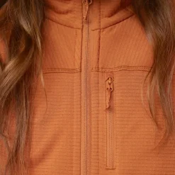 Fleece & Mid Layer-Fjallraven Womens Abisko Lite Fleece Jacket - Indigo Blue