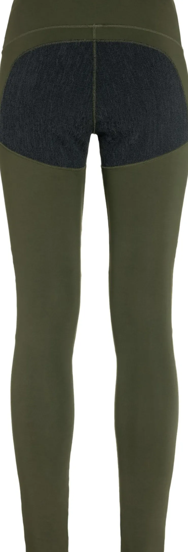 Trousers & Leggings-Fjallraven Womens Abisko Trekking Tights HD - Deep Forest